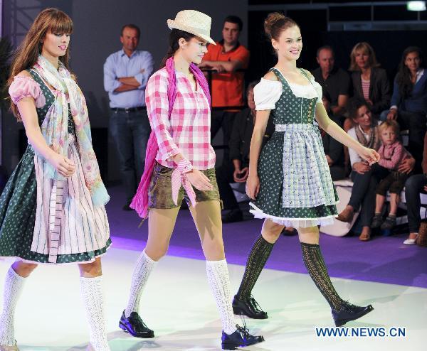 Austrian traditional costumes exhibition shows its 