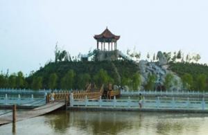 Travel in the octagonal park  Beijing of China