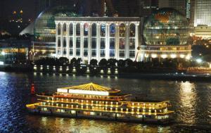 Huangpu River travels  Shanghai of China