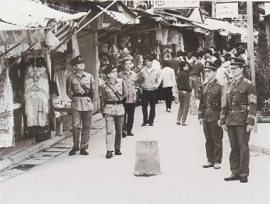 Veterans meet in Zhongying Street
