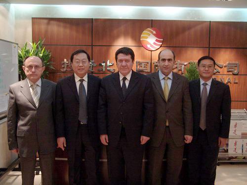 President of Turkish-Chinese Business Development and FriendshipAssociation Visited IBI