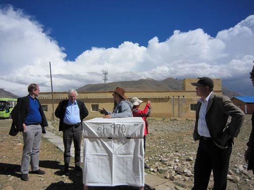 ESA Officials Visit YBJ Cosmic Ray Observatory in Tibet
