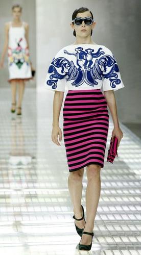 Prada blends urban with islands in summer 2011 collection