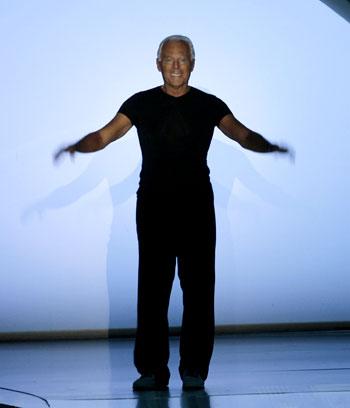 Industry: Armani says designers find it hard to let go