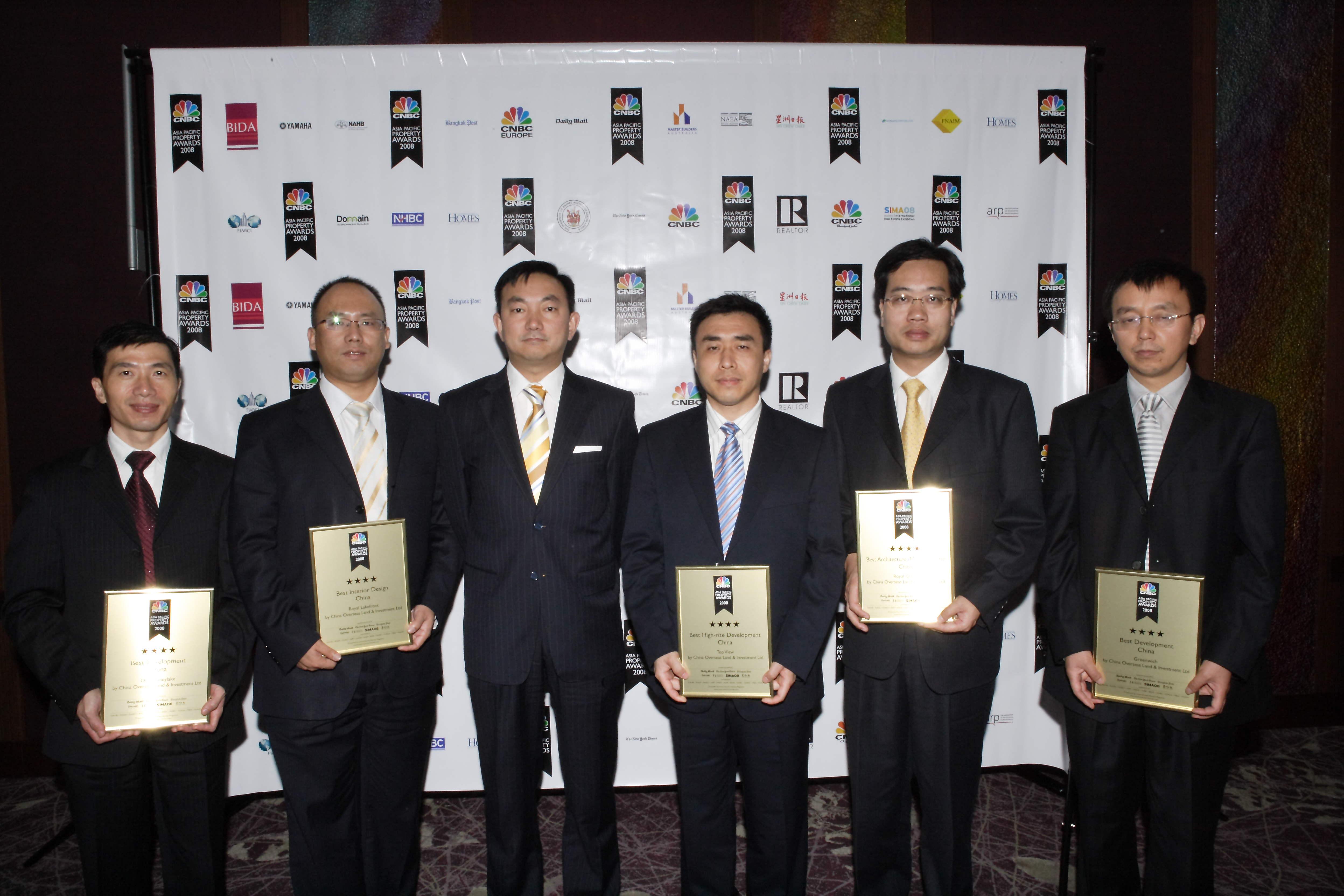 China Overseas garners 5 awards in CNBC International Property Awards 2008 (Asia Pacific)

2008-07-21