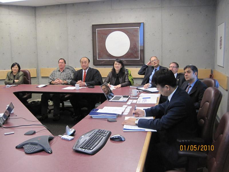 A Delegation Headed by Standing Vice President Zheng Ya Visits Canadian Universities