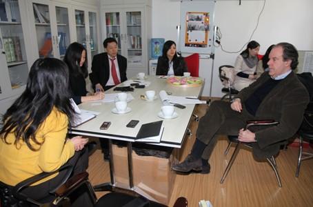 Director of Reuters Institute, Oxford University visits CUC