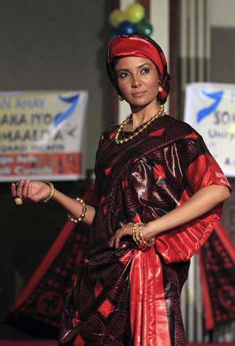 Exotic fashion show held during Somali Cultural Night