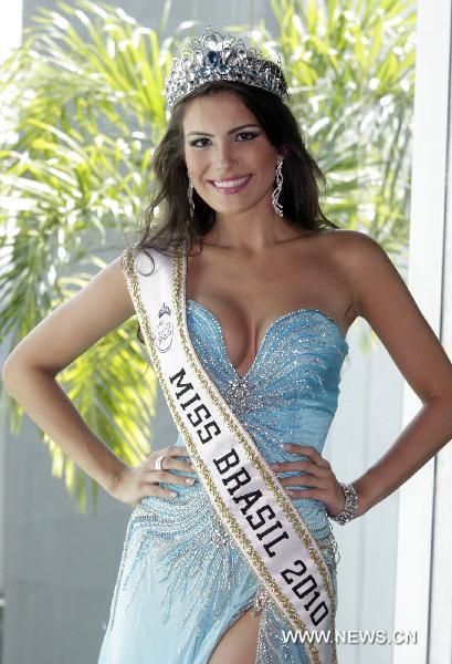 Miss Brazil to compete for world beauty in China