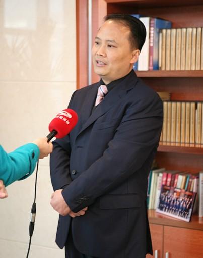 Chairman  Liu  interviewed  by  China  Business  News  and  Sichuan  TV