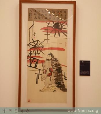 Xu Peichen holds a traditional Chinese painting exhibition