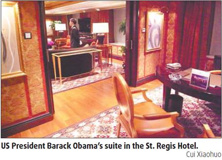 Obama served up world-class luxuries during first visit