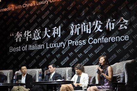 Best of Italian Luxury 2010 ceremony held in Shanghai