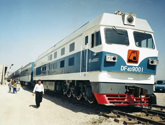 Six diesel locomotive for Iran