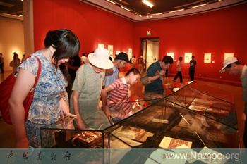 A donation exhibition of Liu Xian   s works is on view