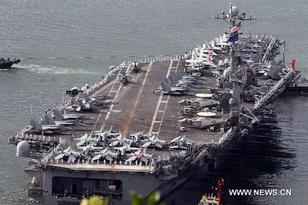 U.S. show of force in Asian waters a threat to China: magazine