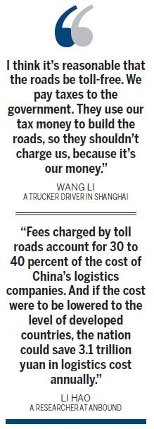 Tolls on road take a rising toll on drivers