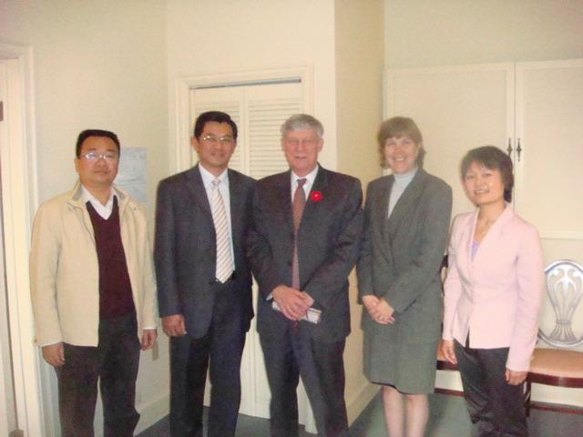 Delegation from JNU Visiting Canada