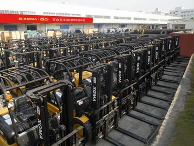 New Record- 100 Units of XGMA Forklift Exported to Africa