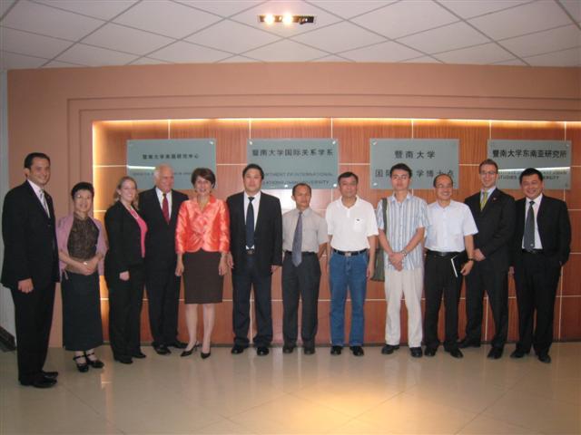 Ms. Goli Ameri, Assistant Secretary of U.S. Visiting Jinan University