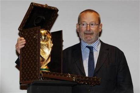 World Cup travels in style in Louis Vuitton case