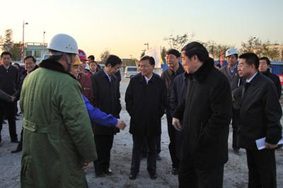 Tianjin Officials Visit Jobsite of SBC-MCC