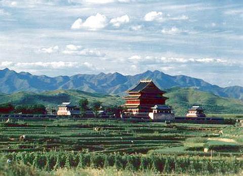 Anyuan temple  Hebei Chengde of China