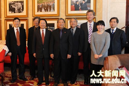 Delegation of Taiwan Dong Hwa University visits RUC