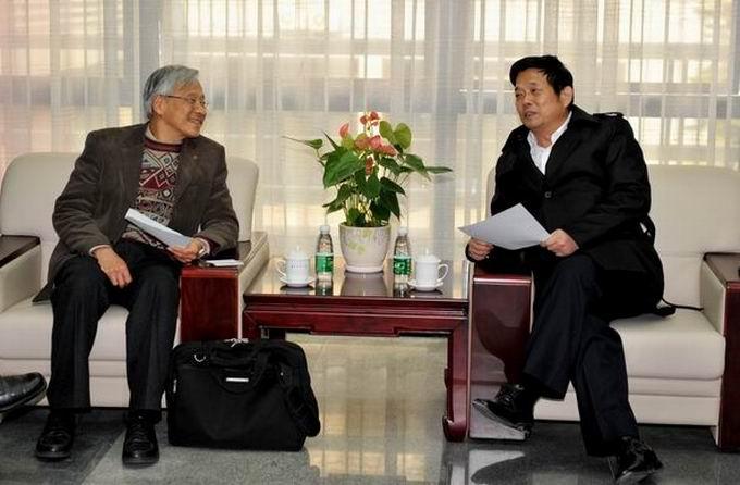 Deputy President of the Hong Kong Polytechnic University Visits GDUT