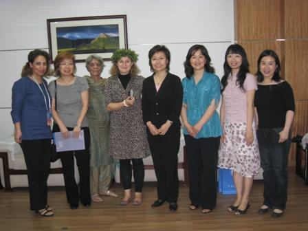 Asia-Pacific Institute for Broadcasting Development Gender Issue Program Coordinator Natalia Ilieva and Her Party Visited Communication University of China