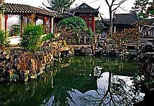 Japan involves in the garden and travels  Taizhou of China