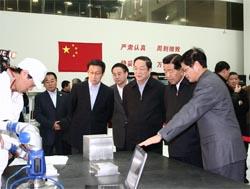 Senior Chinese leader visits CAS institute in Shanghai