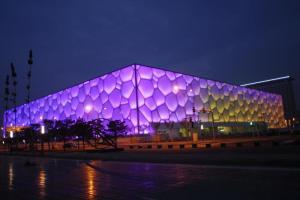 Water cube travels  Beijing of China