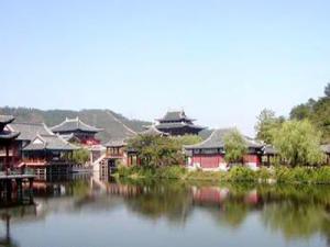 Travel in the north training base of movie & TV of Putuo  Beijing of China
