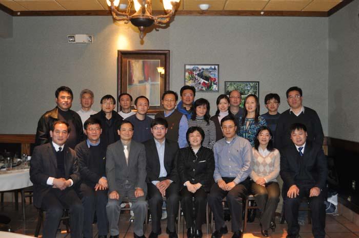 A delegation from Shandong University visited American Universities and met alumni