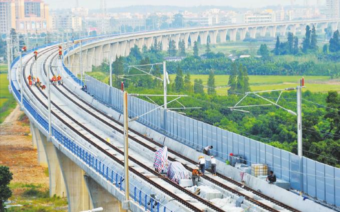 The Guangzhou-Zhuhai light rail is going on trial operation next month