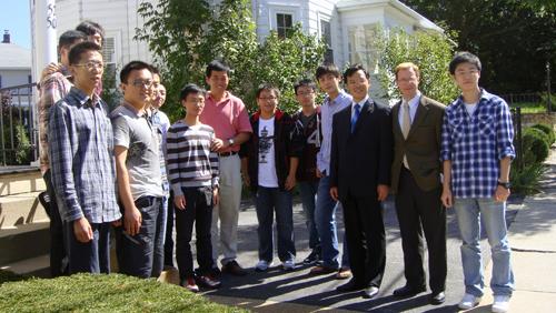 President Wang Chunqiu Visited American Universities