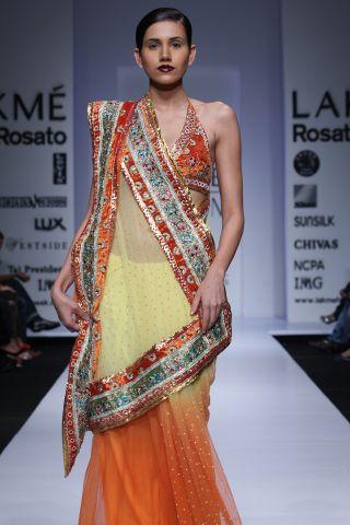 Lakme Fashion Week: Creations by Designer  Abdul Halder