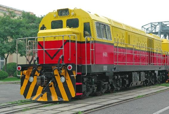 Diesel locomotive shipped to Congo (K)