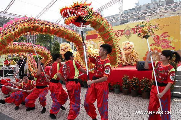Spring Festival celebration in Macao