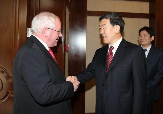 Vice Minister Niu Dun Meets with Irish Assistant Secretary of Agriculture, Fisheries and Food