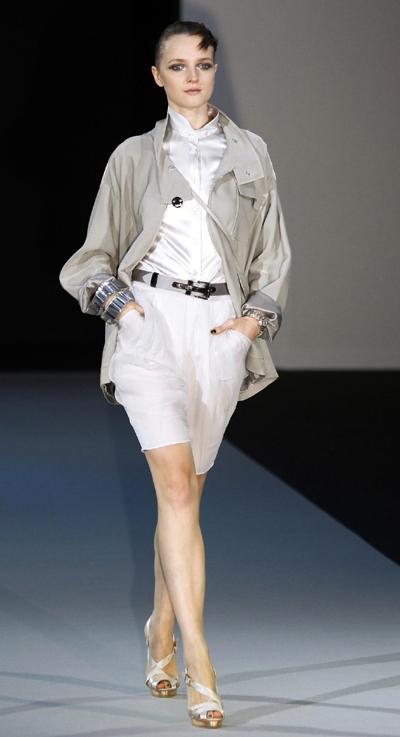 Emporio Armani Spring/Summer 2011 women's collection