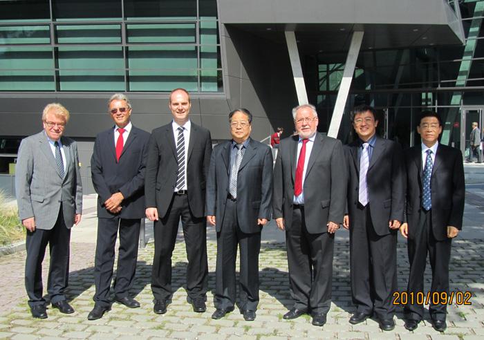A Delegation Led by Vice President Lei Yingqi Visited Universities in France and Germany