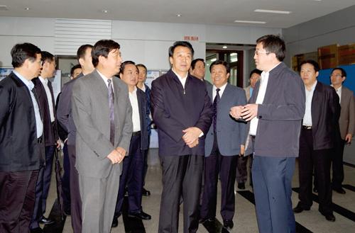 Governor Wang Jun Inspects on NUC