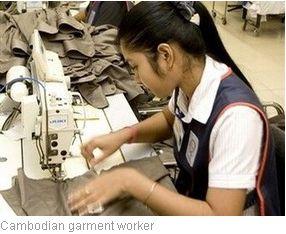 Cambodian garment success threatened by global downturn