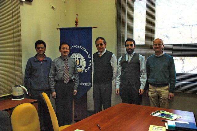 Vice  President  Prof.  Luo  Xuegang  Visited  Chile  and  Brazil