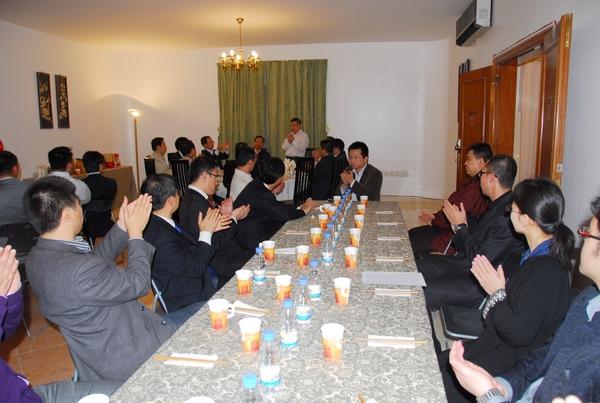 The Economic and Commercial Counselor's Office held reception with Chinese companies in KSA