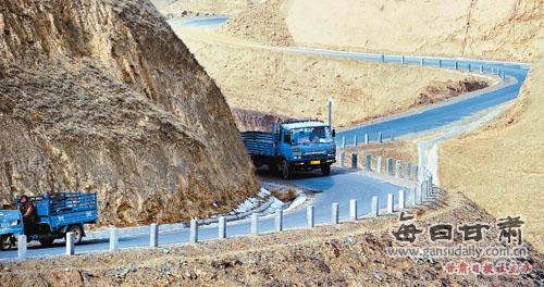 Traffic construction projects in Jingyuan