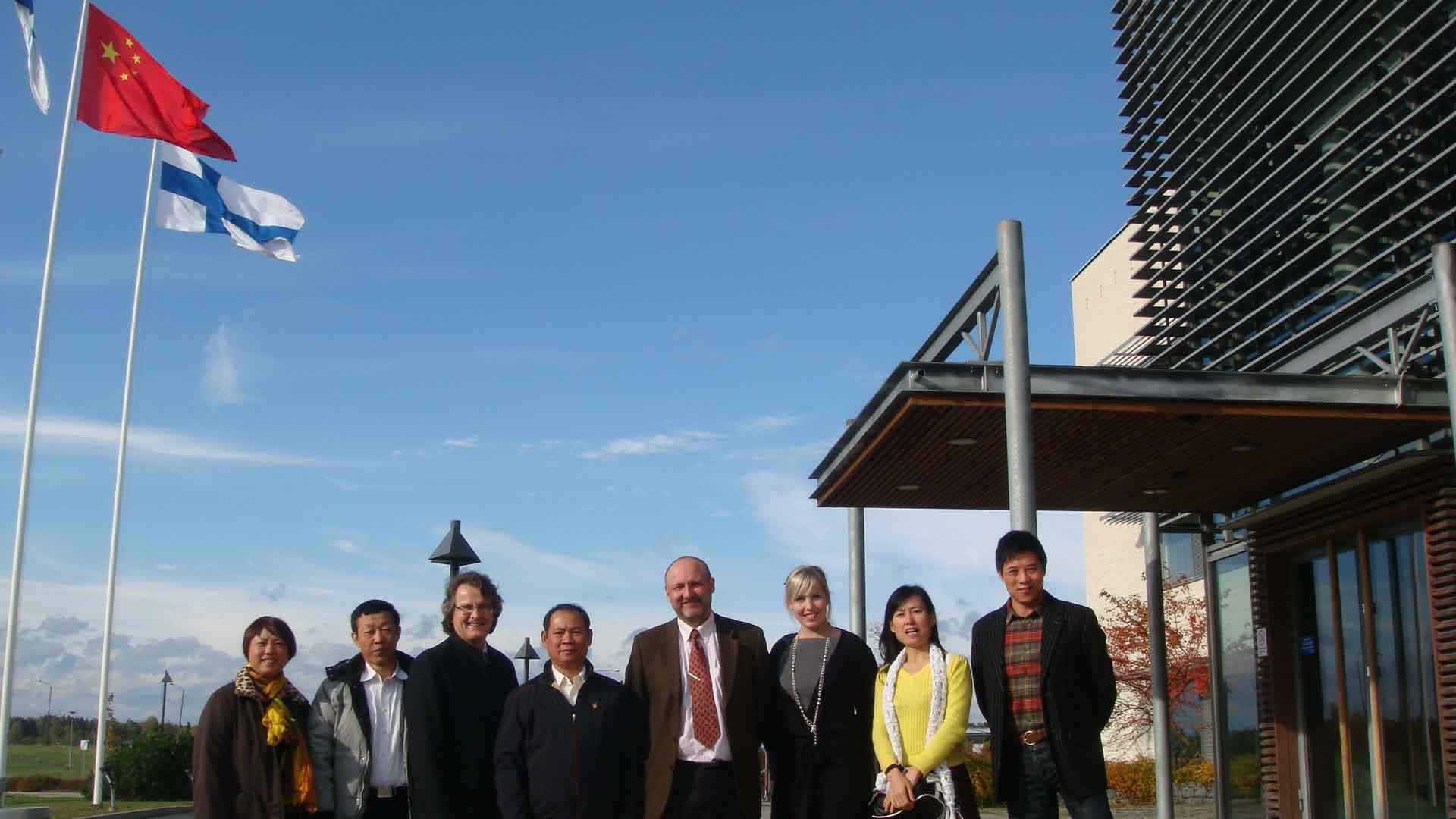 Party  Secretary  Xu  Guobin  Visits  Northern  European  Institutes