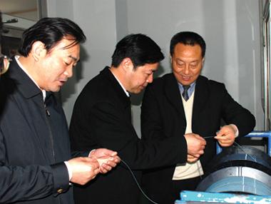 Ding Dawei, the Mayor of Nantong city inspected ZTT